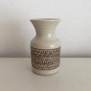 Beige vintage vase